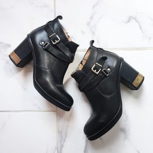 🇬🇧 Topshop Leather Booties 🇬🇧